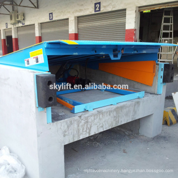 stationary hydraulic car ramp container loading ramps